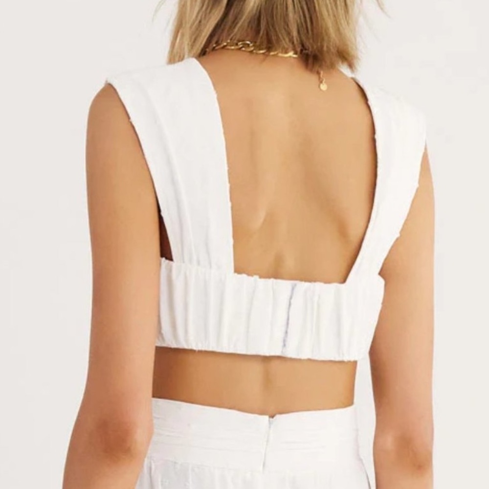 Rumer Delilah Ruched Crop - Picture 7 of 7